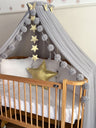 Crib Canopy-Grey