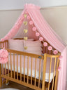 Crib Canopy-Pink