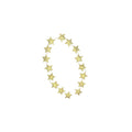 16 Gold Star Garland