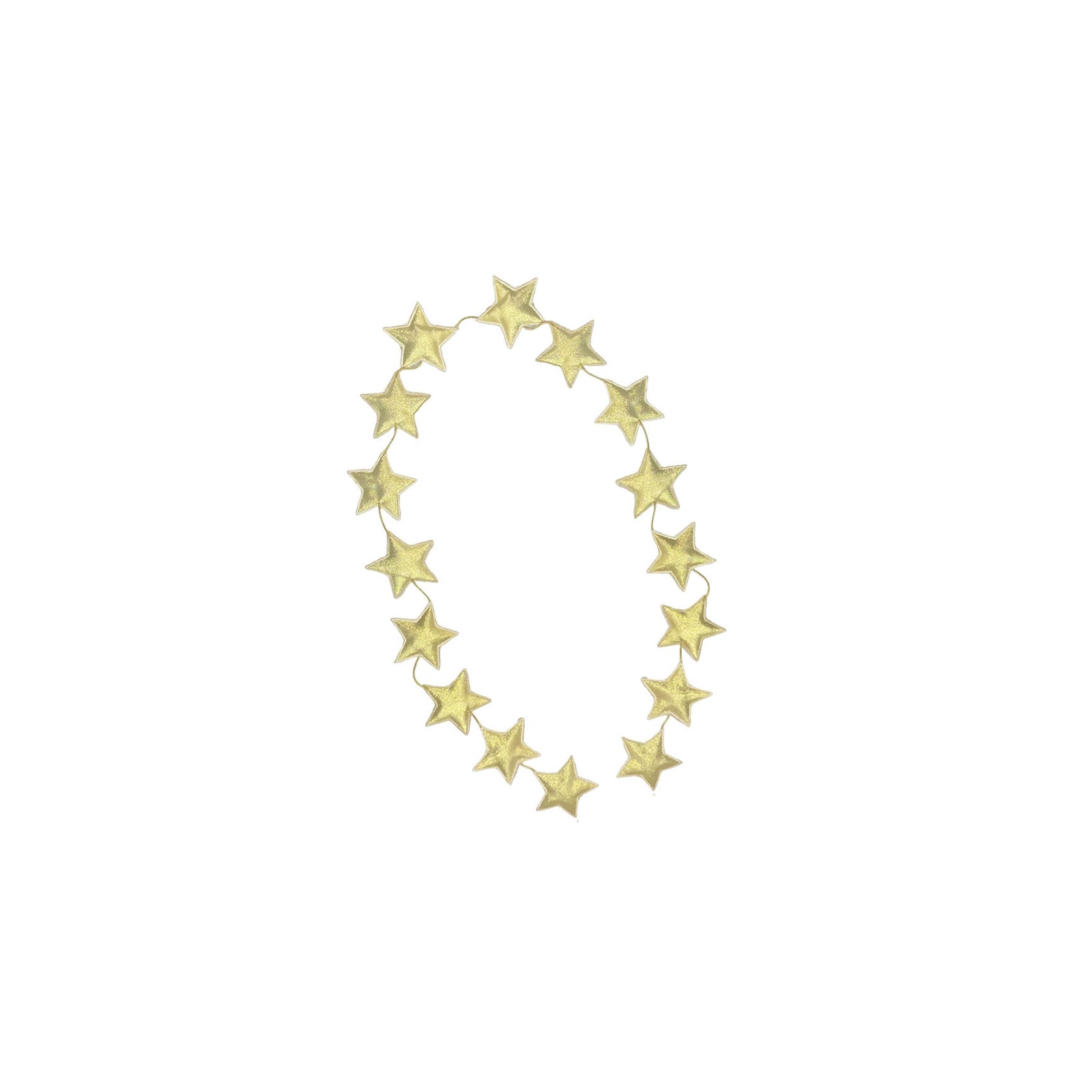 16 Gold Star Garland