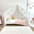 Montessori Bed Canopy Deluxe-White