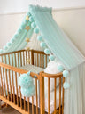 Crib Canopy-Baby Green