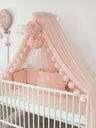 Crib Canopy-Baby Pink