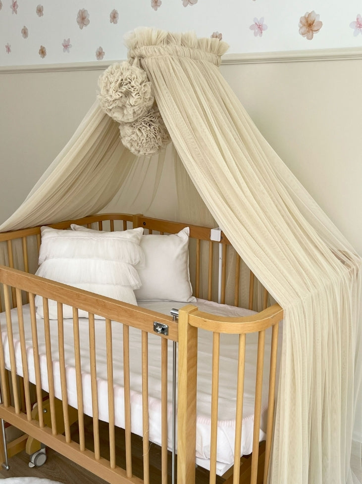Crib Canopy-Beige