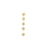 5 Gold Star Garland