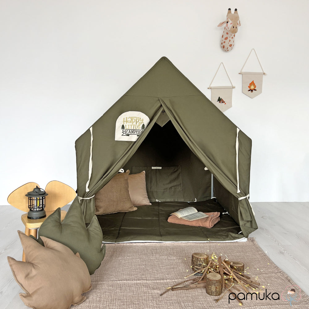 Playhouse Camping-Khaki Green