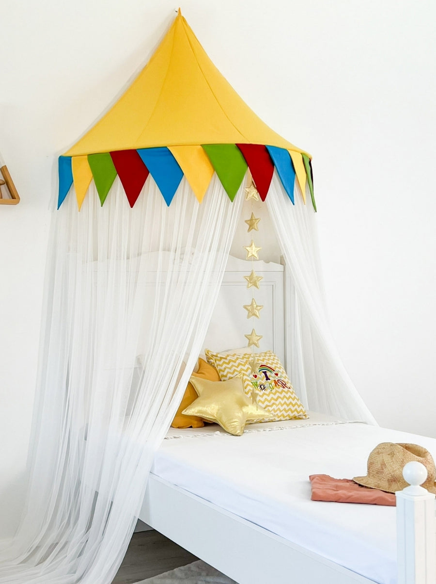 Half Moon Canopy-Colorful