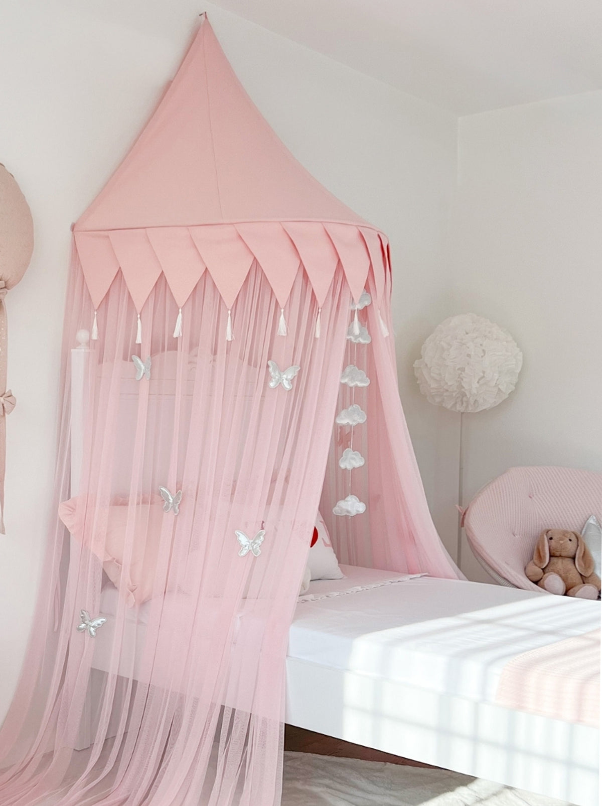 Half Moon Canopy-Pink