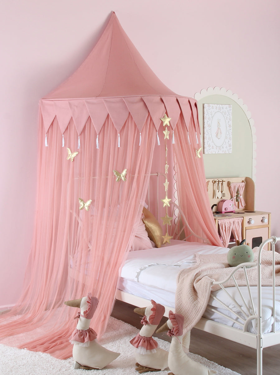Half Moon Canopy-Blush
