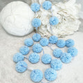 Mini Pompoms-Blue