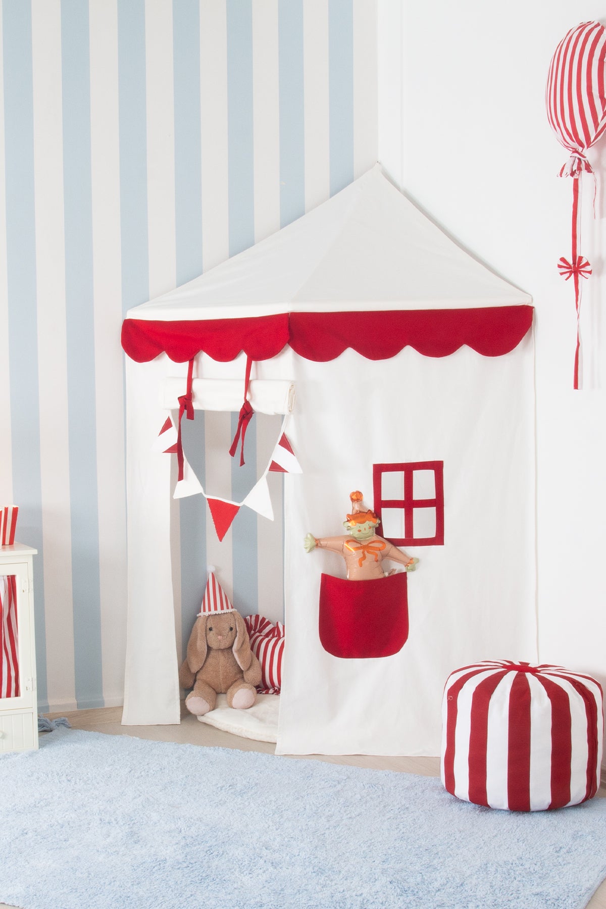 Corner Canopy Tent-Red