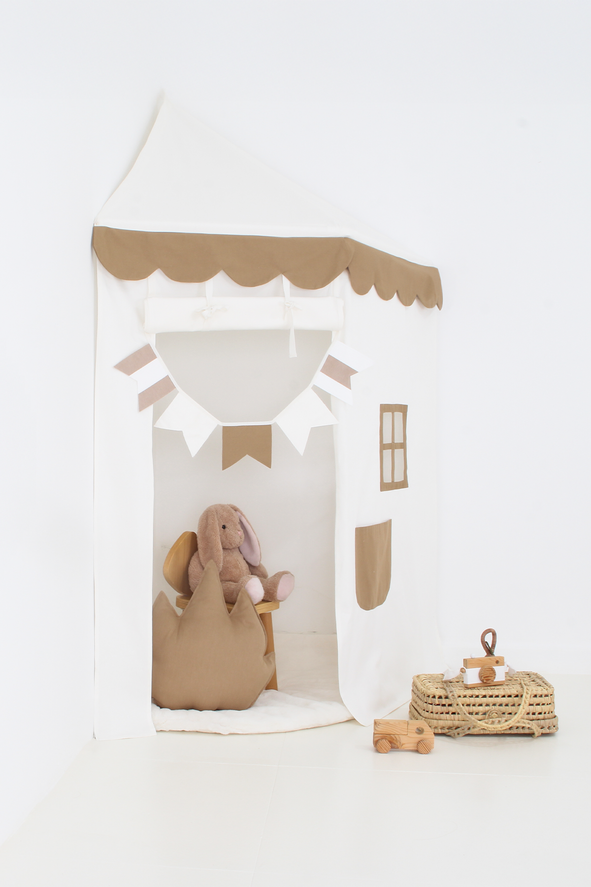 Corner Canopy Tent-Beige