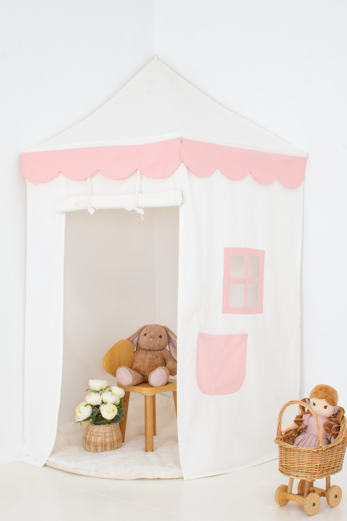 Corner Canopy Tent-Pink