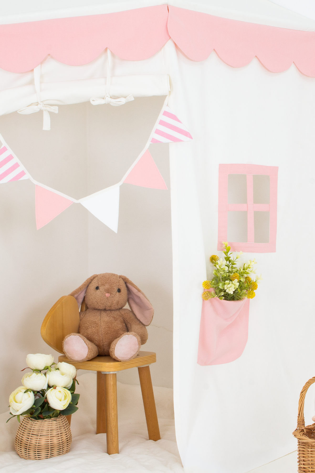 Corner Canopy Tent-Pink