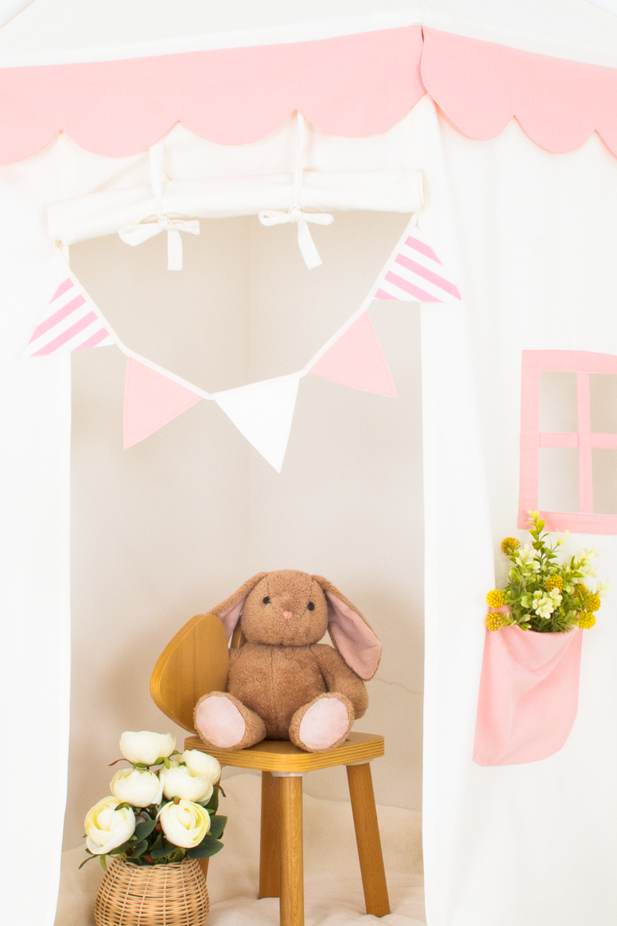 Corner Canopy Tent-Pink