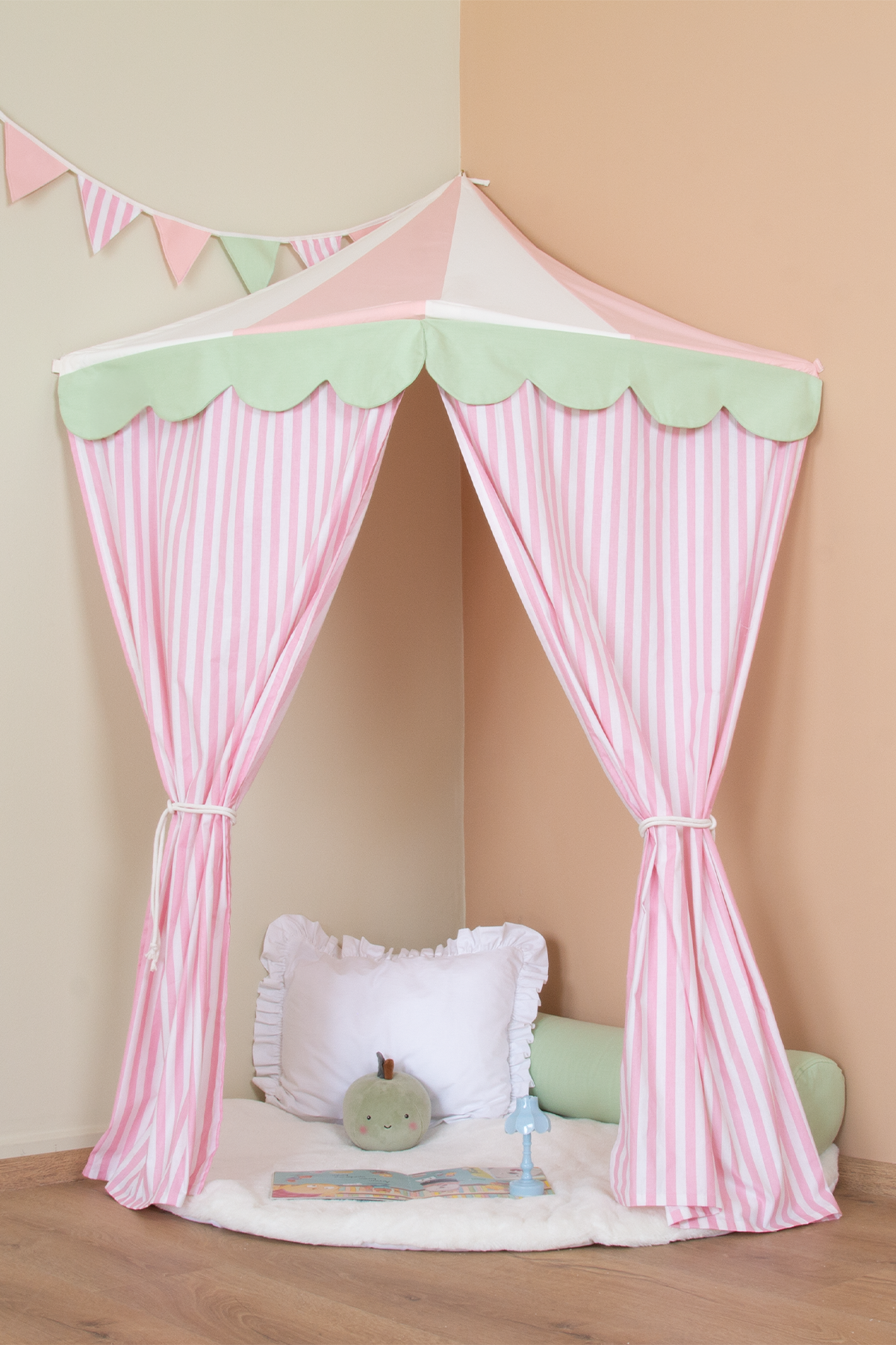 Corner Canopy Tent-Pink