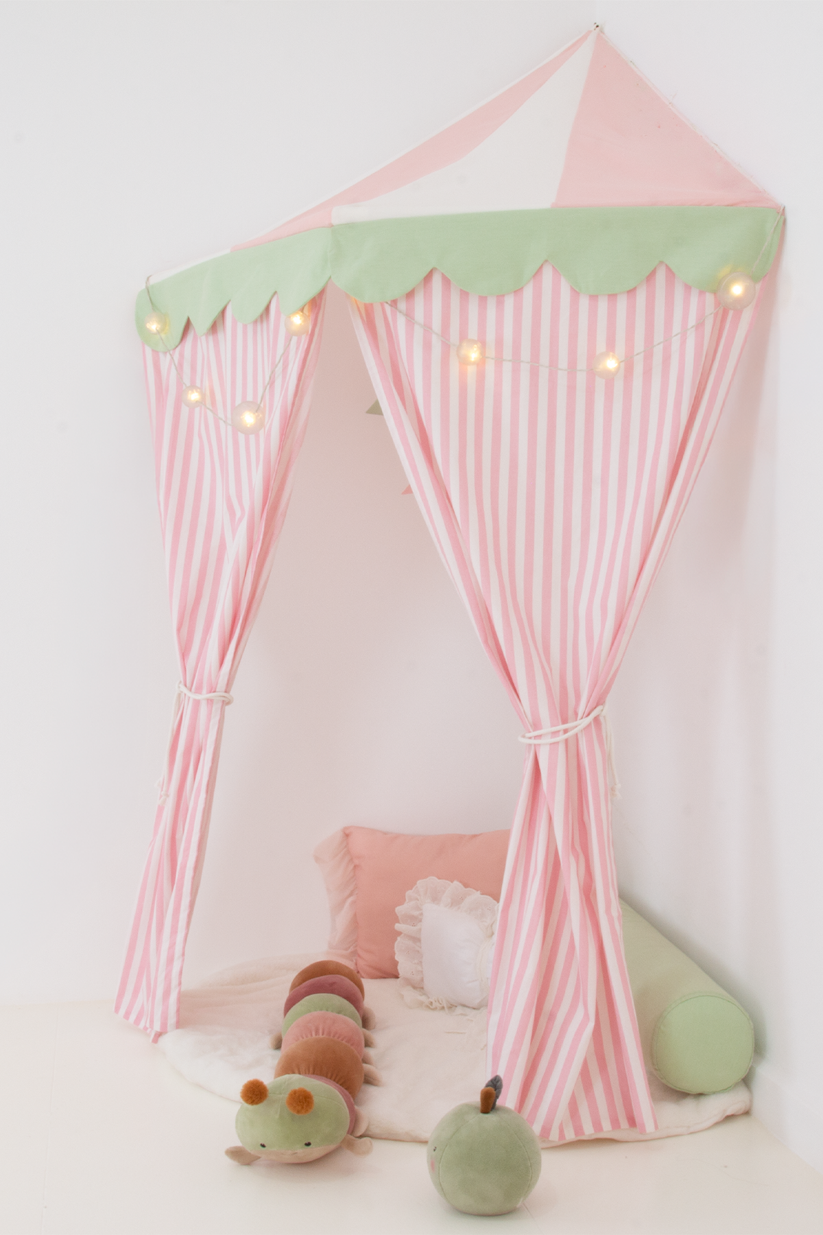 Corner Canopy Tent-Pink