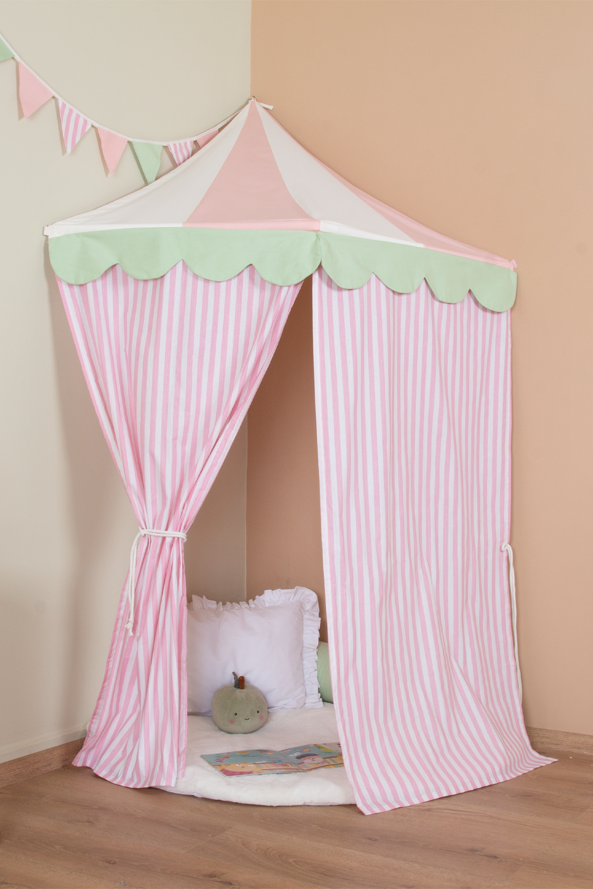 Corner Canopy Tent-Pink