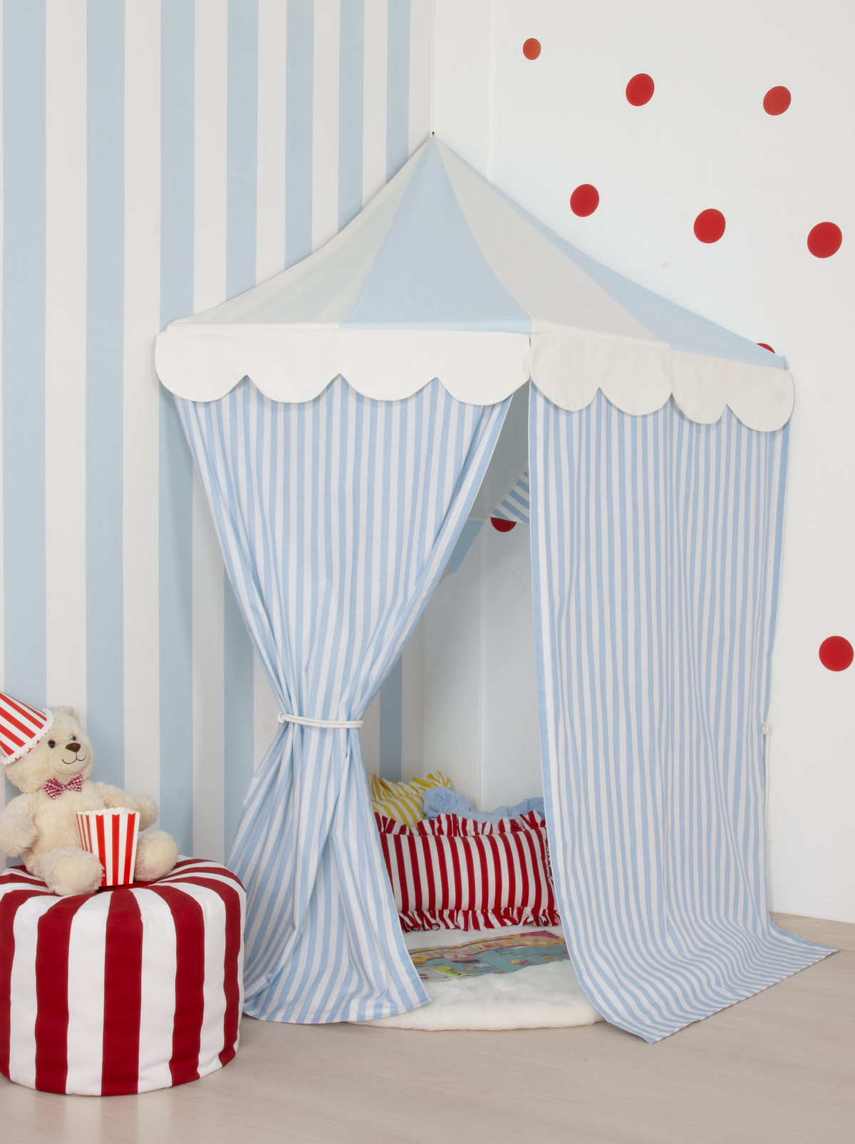 Corner Canopy Tent-Blue