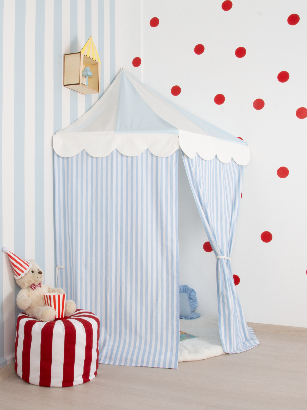 Corner Canopy Tent-Blue