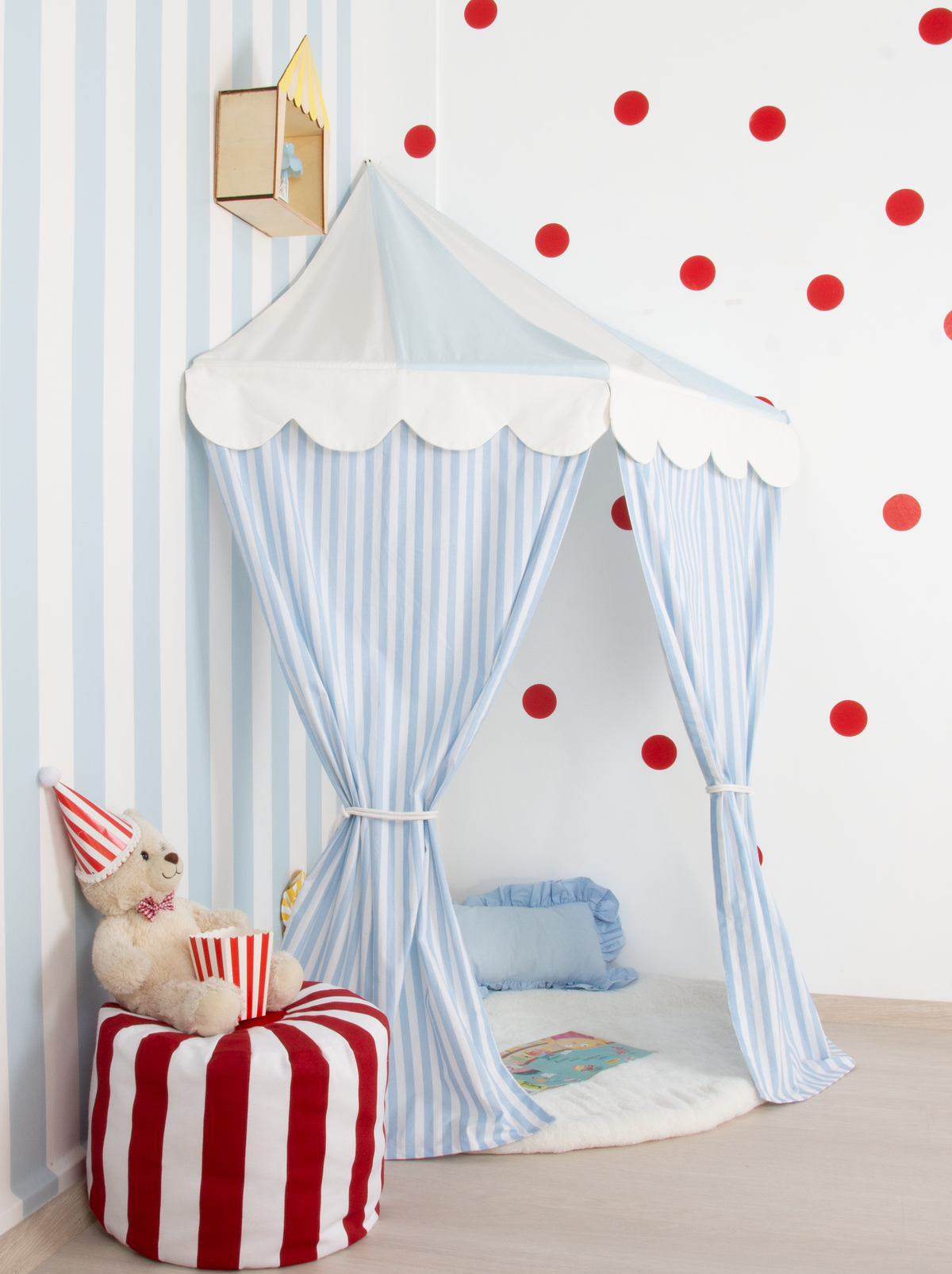 Corner Canopy Tent-Blue