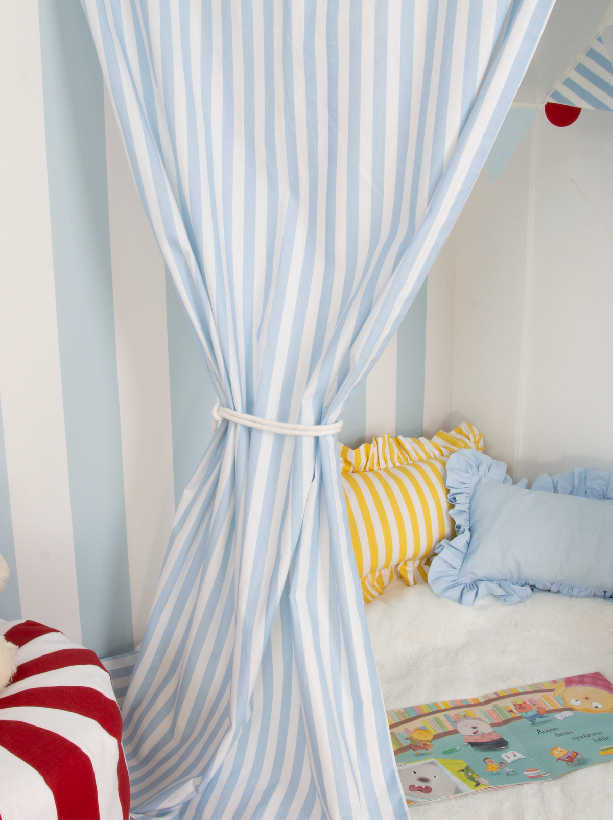 Corner Canopy Tent-Blue