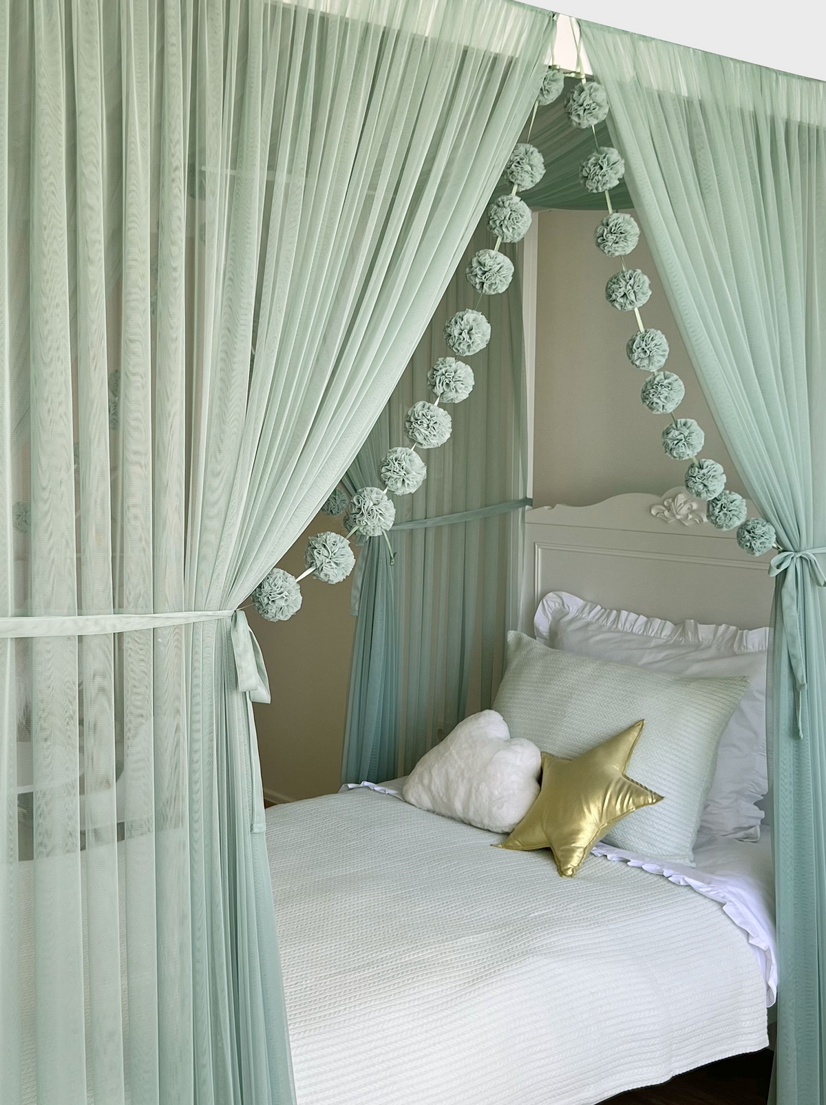 Poster Bed Basic-Sage Green