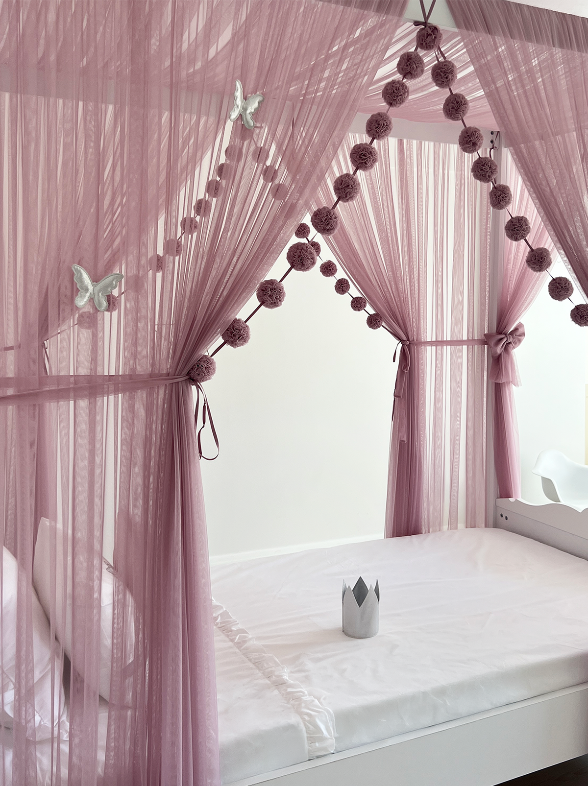 Poster Bed Deluxe-Dusty Lilac
