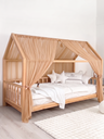 Montessori Bed Canopy Basic-Champagne