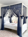 Poster Bed Basic- Glaucous Blue