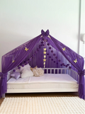 Montessori Bed Canopy Deluxe-Purple