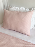 Cable Pattern Pique Set-Baby Pink