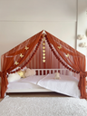 Montessori Bed Canopy Deluxe-Cinnamon