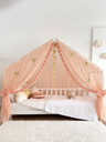 Montessori Bed Canopy Deluxe-Salmon