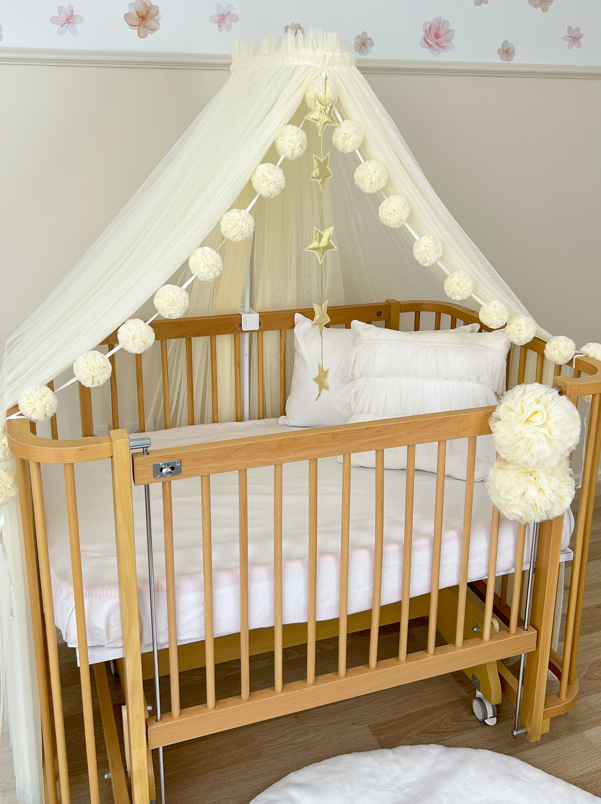 Crib Canopy-Cream