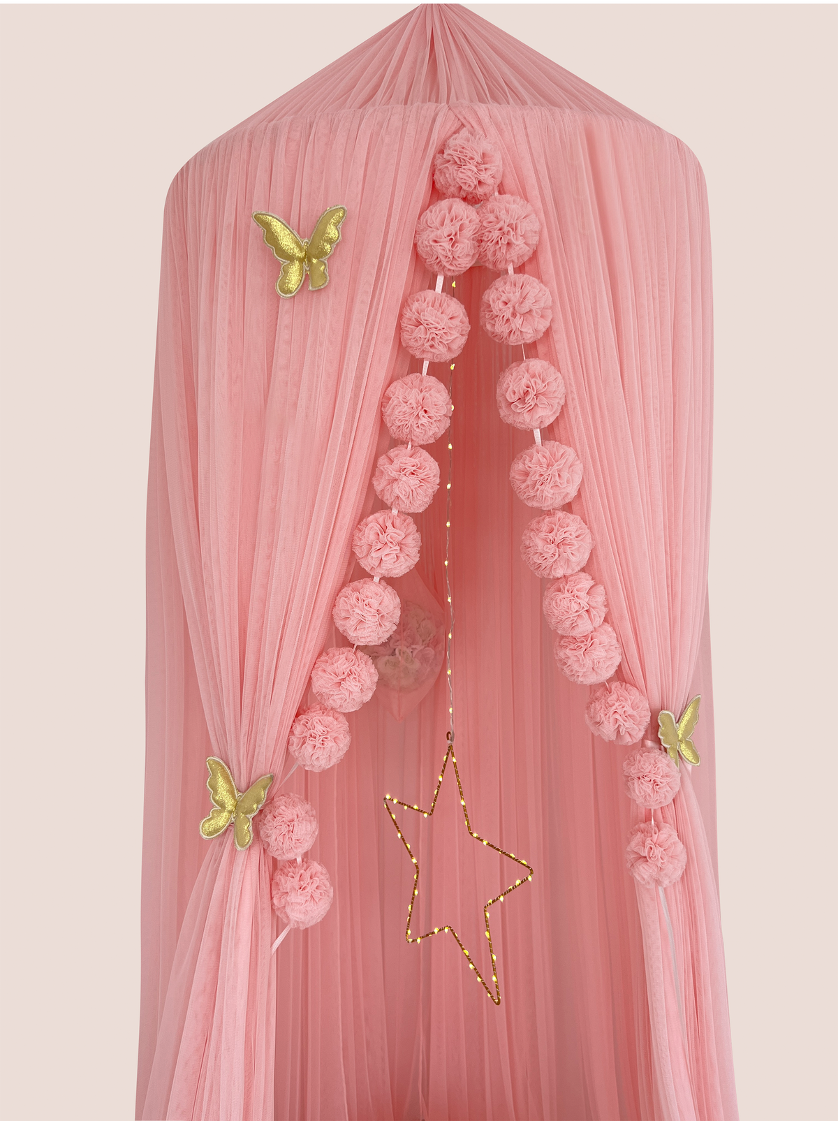 Tulle Canopy-Pink