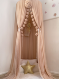 Tulle Canopy-Champagne