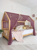 MONTESSORI BED CANOPY-OPERA MAUVE