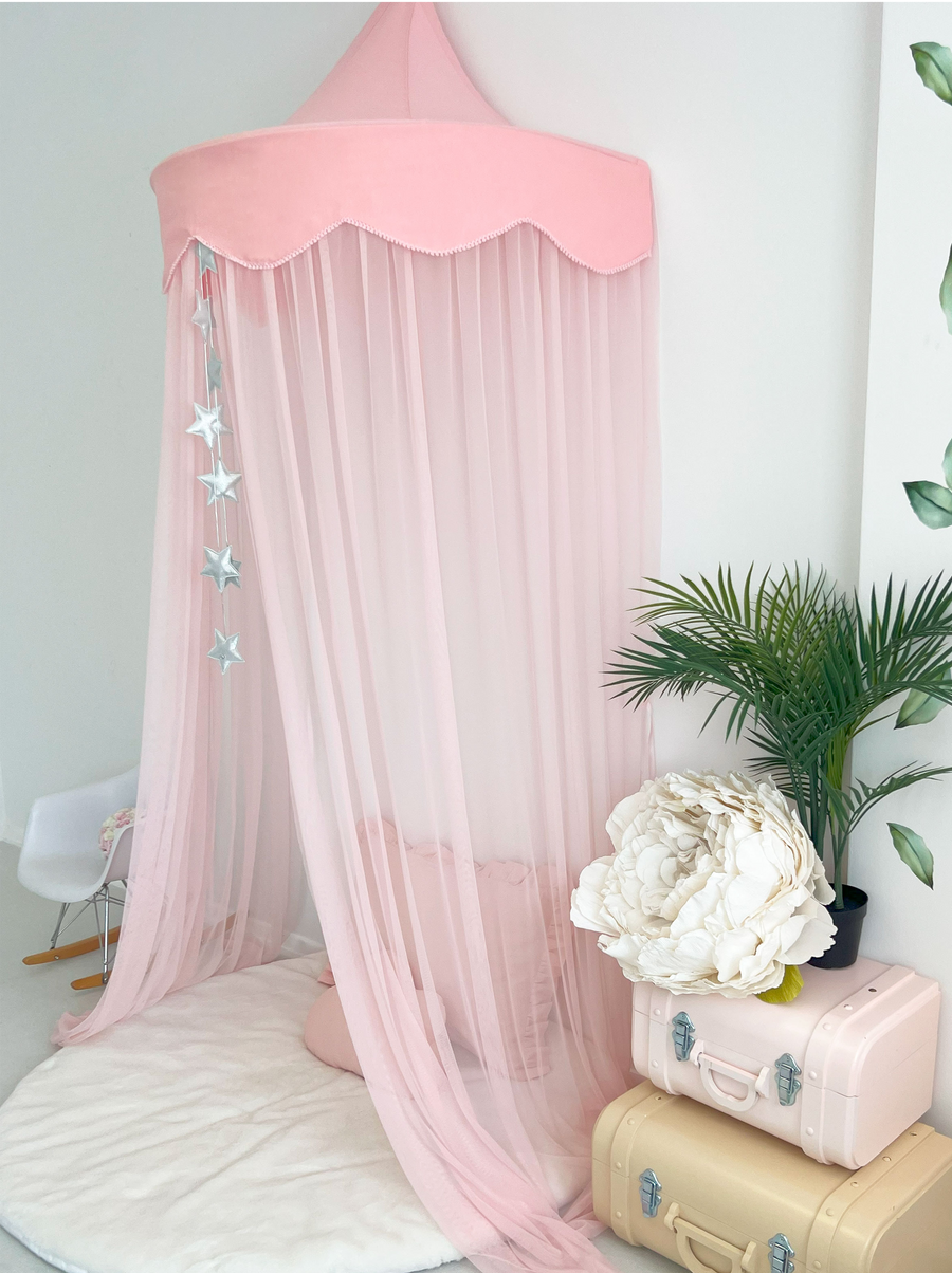 Half Moon Canopy-Pink