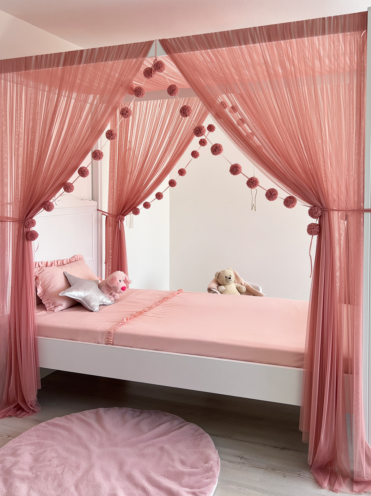 Poster Bed Basic-Blush