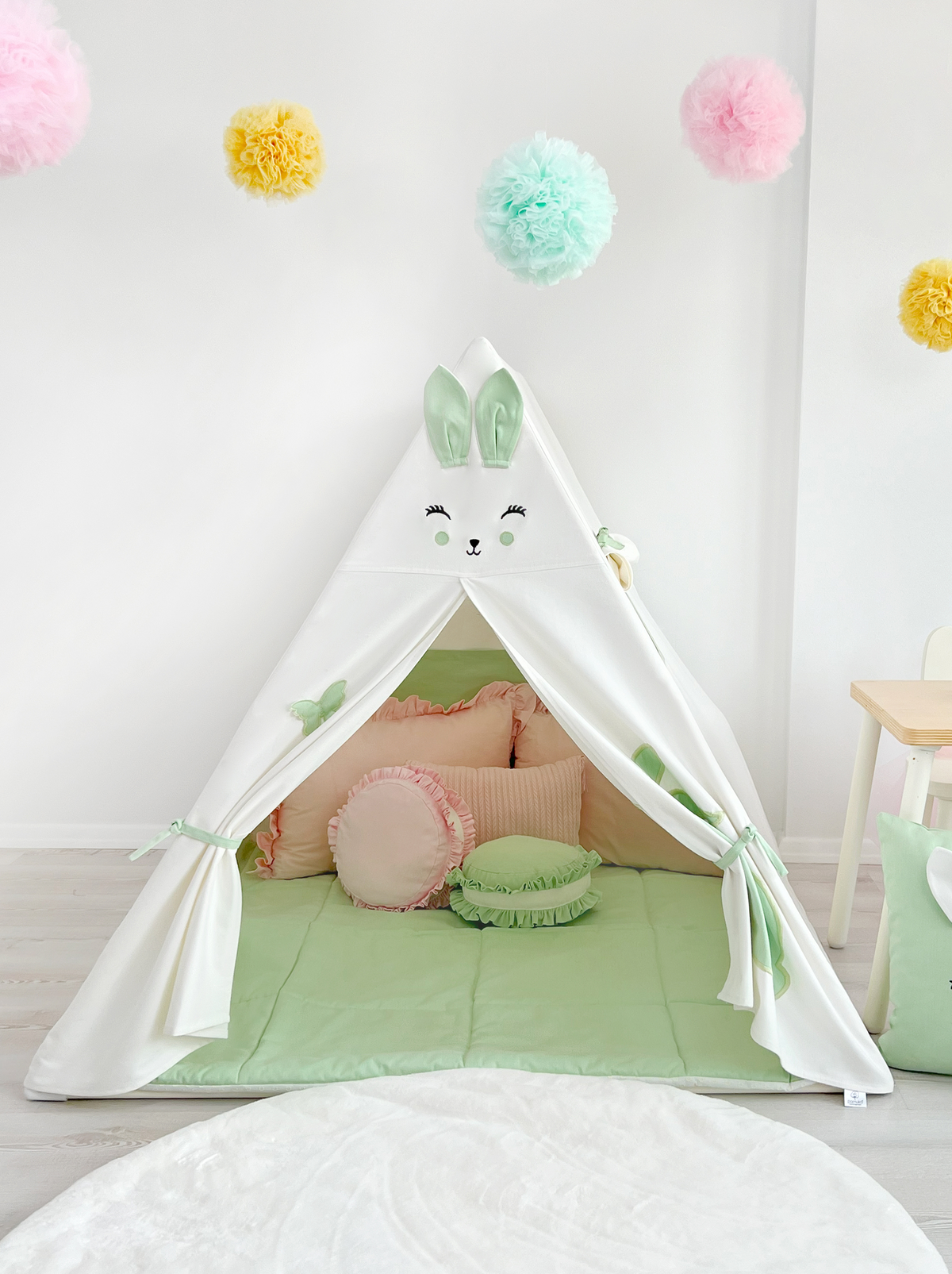 Camping Tent-Bunny Green