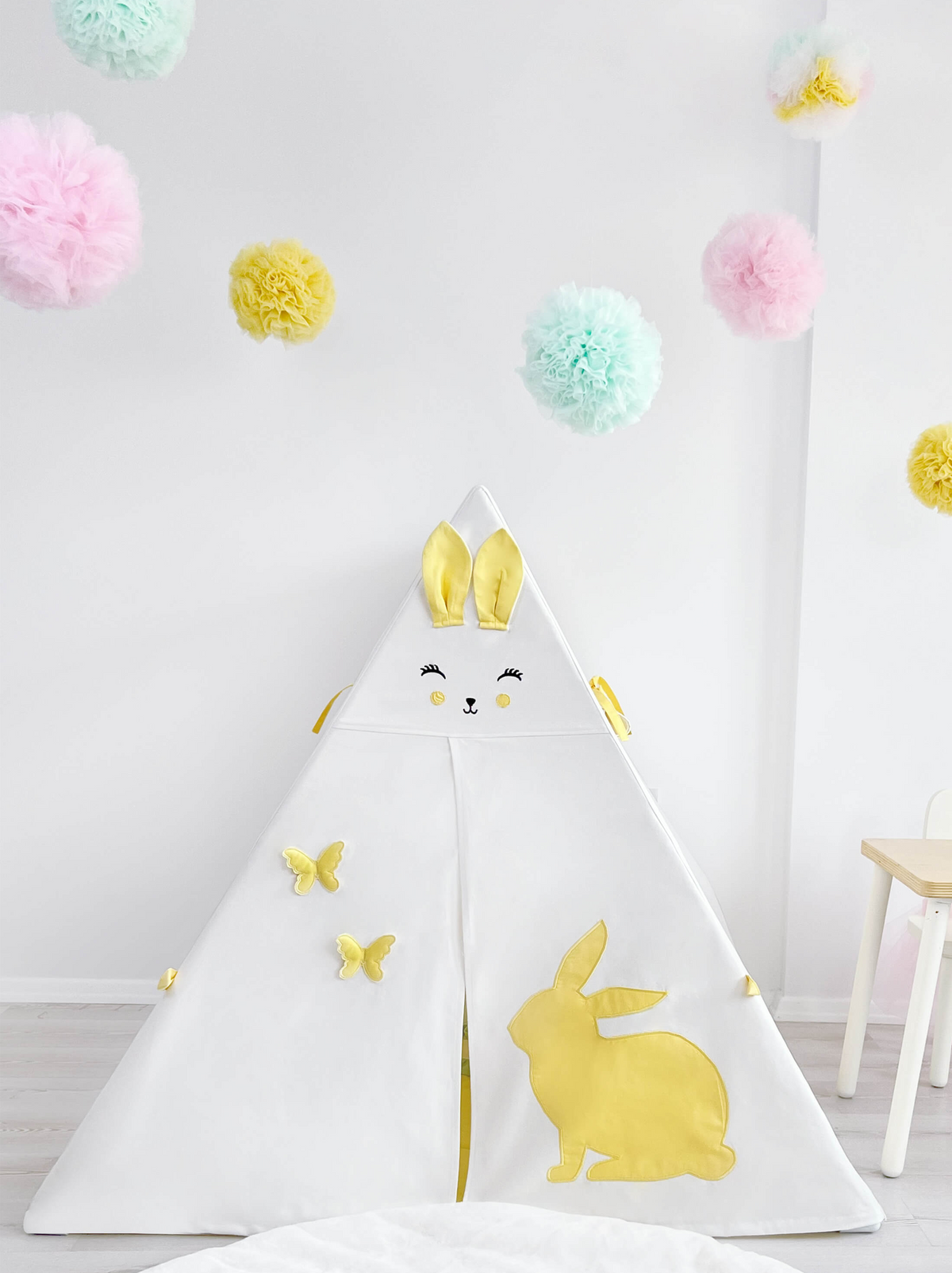 Camping Tent-Bunny Yellow