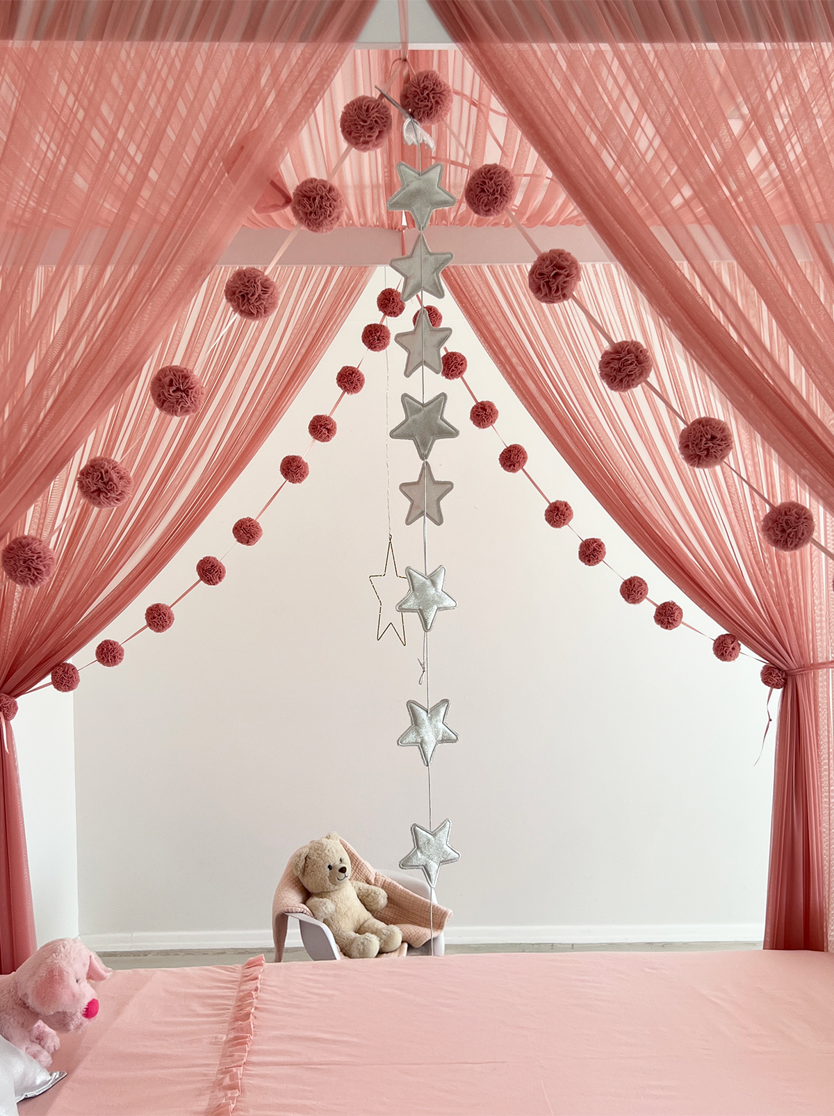 Poster Bed Basic-Blush