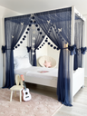 Poster Bed Basic-Glacous Blue