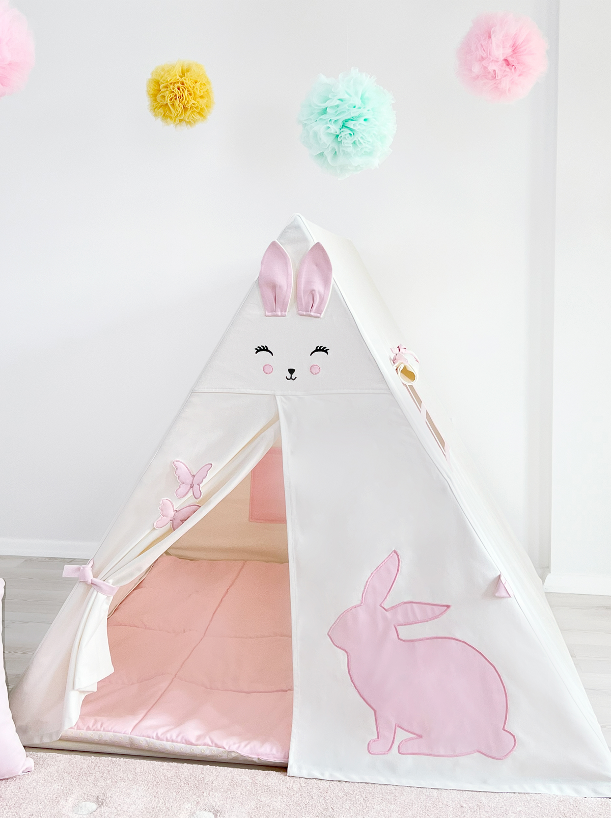 Camping Tent-Bunny Pink