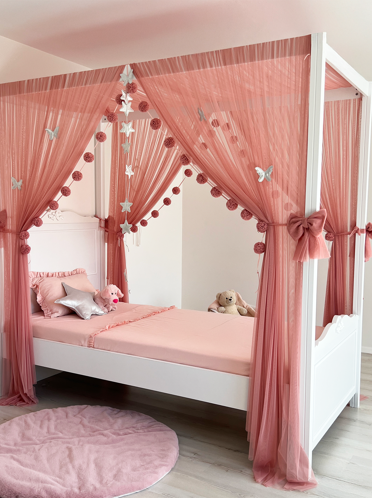 Poster Bed Basic-Blush