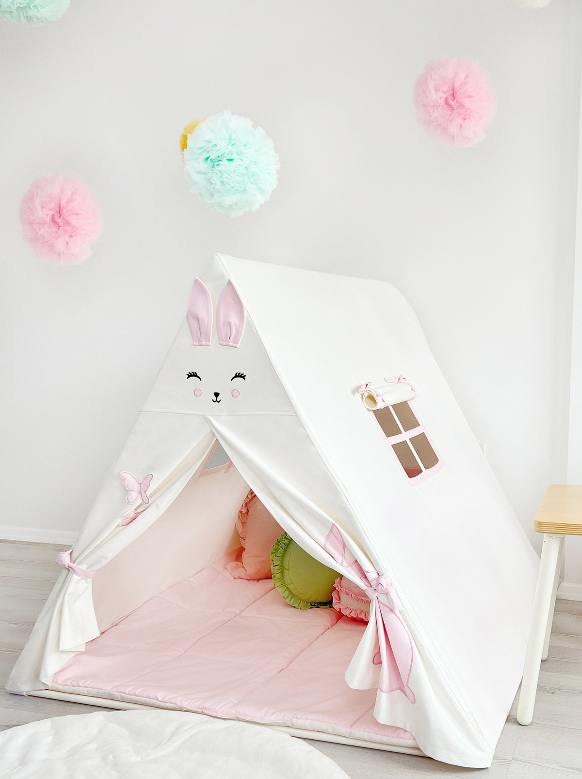 Camping Tent-Bunny Pink
