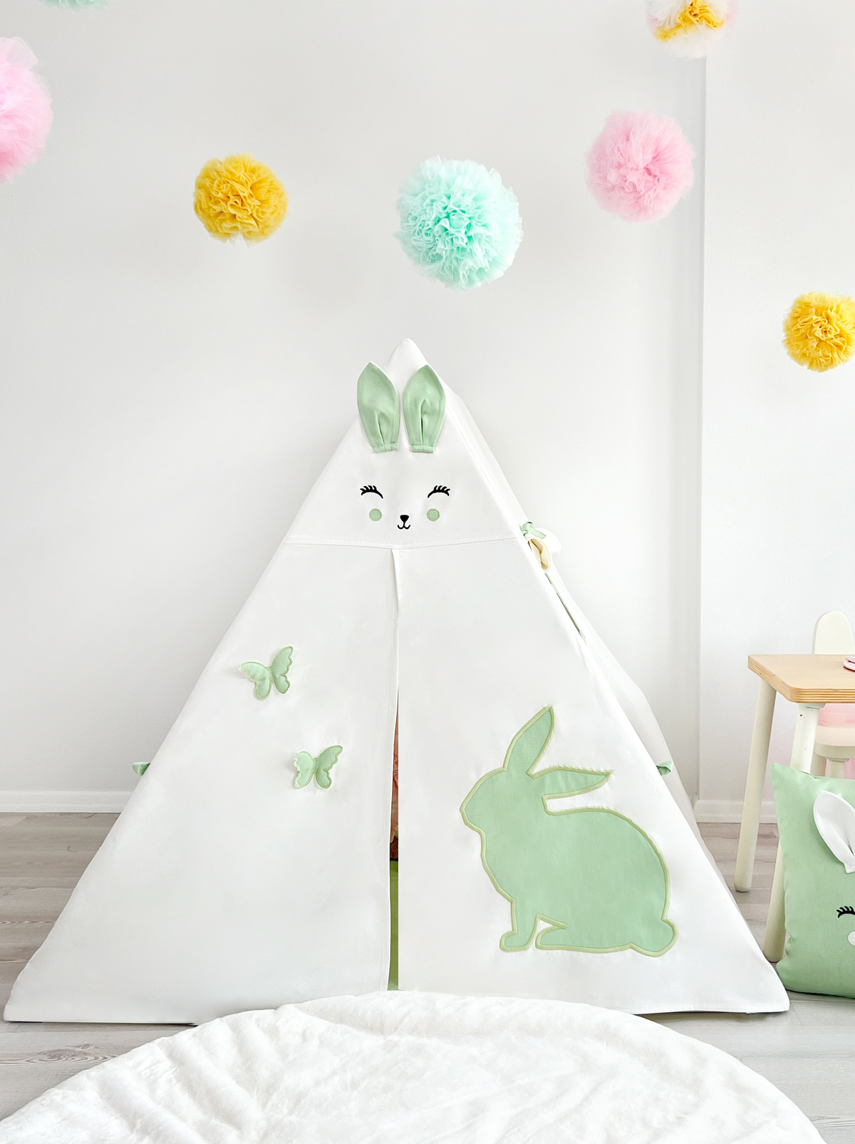 Camping Tent-Bunny Green