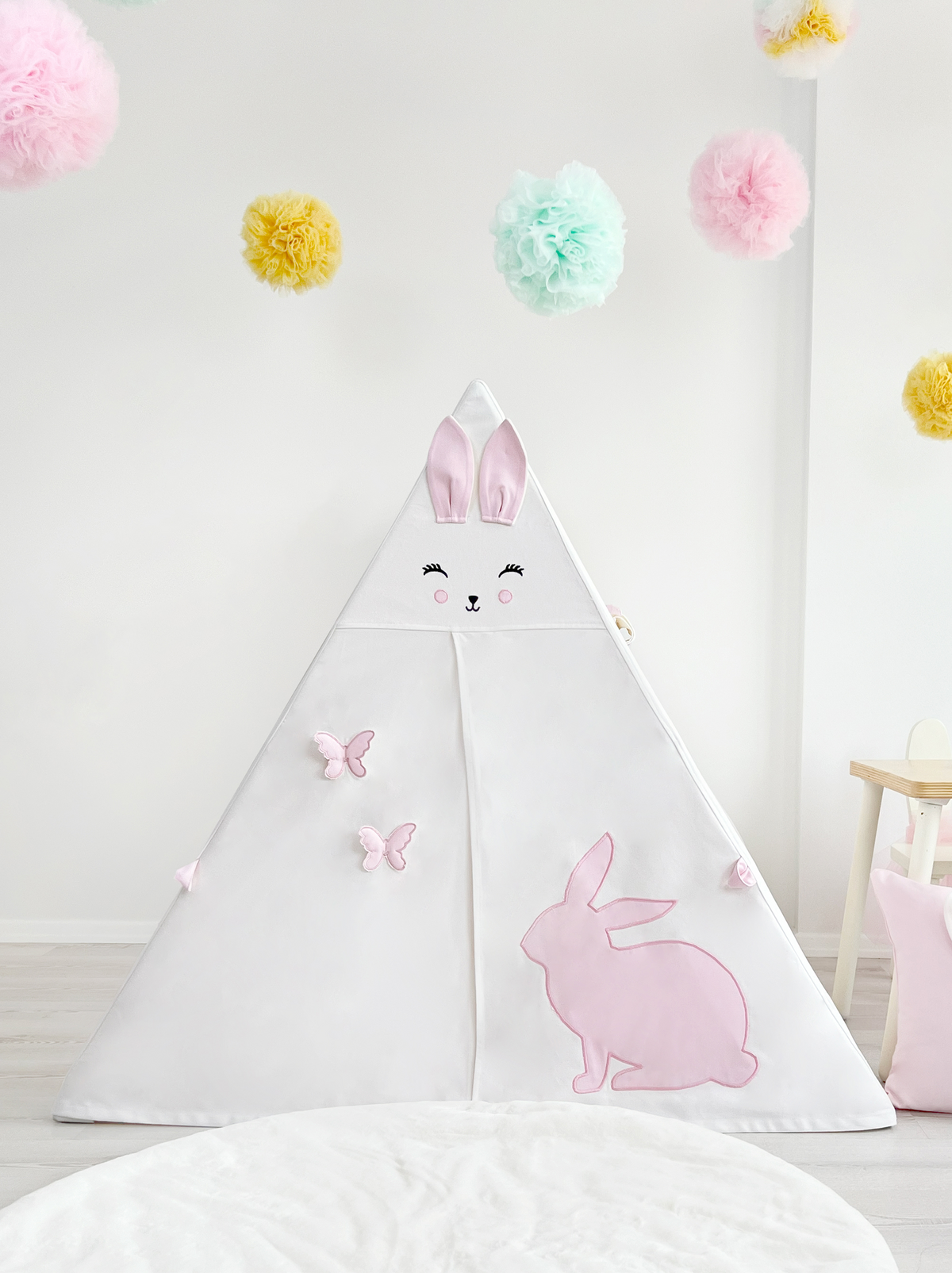 Camping Tent-Bunny Pink