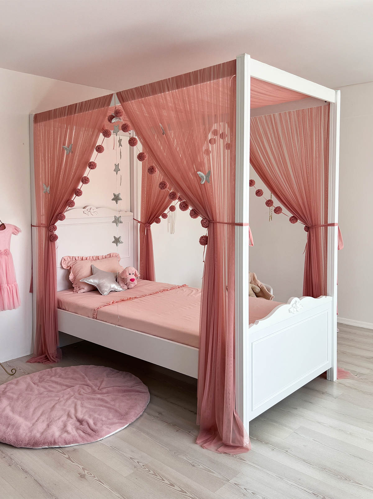 Poster Bed Basic-Blush